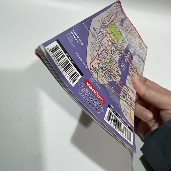 2007 Street Smart NYC Manhattan Map Ground Zero Detail VanDam Laminate - Picture 4 of 6